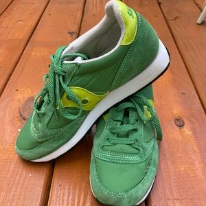 Saucony Jazz Vintage Green Mens 8.5
